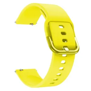 BStrap Silicone V2 pašček za Huawei Watch GT2 42mm, yellow