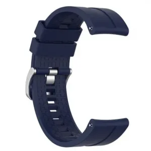 BStrap Silicone Cube pašček za Huawei Watch GT3 46mm, dark blue