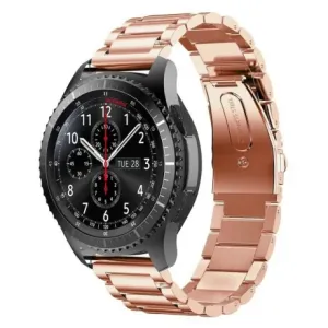 BStrap Stainless Steel pašček za Huawei Watch GT3 46mm, rose gold