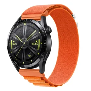 BStrap Nylon Loop pašček za Samsung Galaxy Watch Active 2 40/44mm, orange