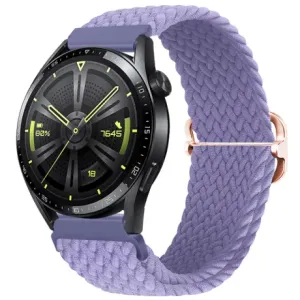 BStrap Elastic Nylon pašček za Samsung Galaxy Watch 3 41mm, lavender