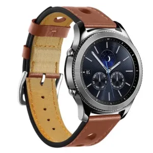 BStrap Leather Italy pašček za Samsung Galaxy Watch 3 45mm, rose