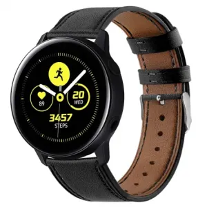 BStrap Leather Italy pašček za Samsung Galaxy Watch 42mm, black