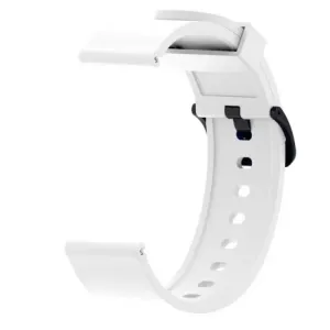 BStrap Silicone v4 pašček za Samsung Galaxy Watch 42mm, white