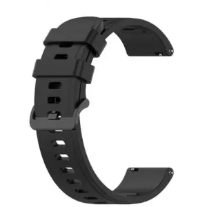 BStrap Silicone v3 pašček za Samsung Galaxy Watch 42mm, black