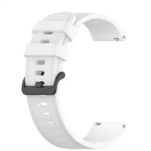 BStrap Silicone v3 pašček za Samsung Galaxy Watch 42mm, white
