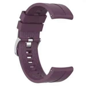 BStrap Silicone Cube pašček za Samsung Gear S3, purple plum