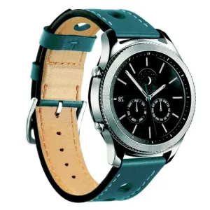 BStrap Leather Italy pašček za Xiaomi Watch S1 Active, blue