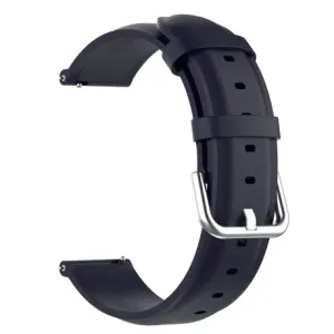 BStrap Leather Lux pašček za Xiaomi Watch S1 Active, navy blue