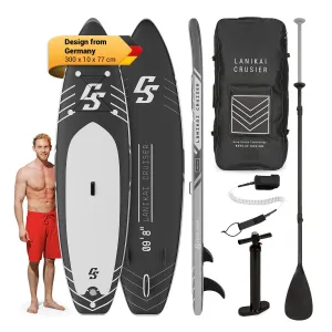 Capital Sports Lanikai Cruiser 9.8, napihljivi paddleboard, set s SUP desko, 305 × 77 × 10 #3233