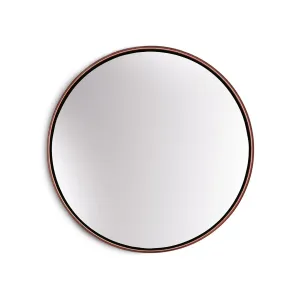 Casa Chic Fournier Stensko ogledalo s kovinskim okvirjem okroglo Ø 40 cm #4660