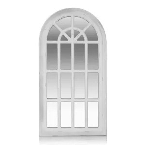 Casa Chic Savile Francosko okensko ogledalo Leseni okvir 86 x 46 cm #4663
