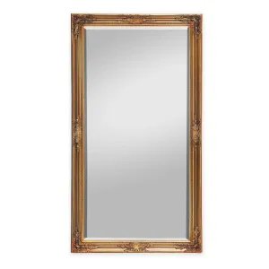 Casa Chic Wembley Stensko ogledalo iz pravega lesa pravokotne oblike 140 x 75 cm #124182