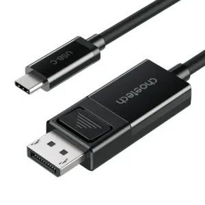 Choetech kabel DisplayPort / USB-C 1.8m, črna #136433