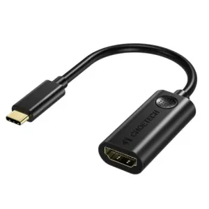 Choetech HUB-H04 adapter USB-C Thunderbolt 3 / HDMI 2.0 4K 60Hz M/F, črna #136424