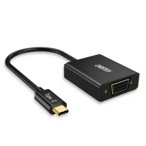 Choetech HUB-V01 adapter USB-C / VGA M/F, črna #136423