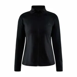 Ženske funkcionalne jopa s kapuco CRAFT Jedro Napolniti Jersey črna 1911240-999000