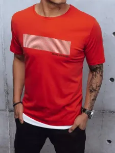 Originalna rdeča majica s potiskom
