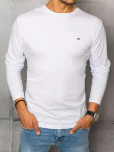 Preprosta majica v beli barvi