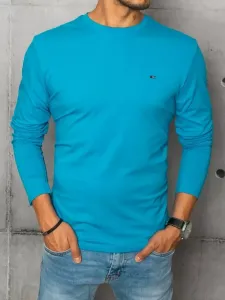 Preprosta majica v turkizni barvi #158331