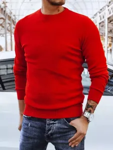 Elegantni pulover v rdeči barvi