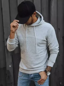 Siv pulover v trendovskem dizajnu