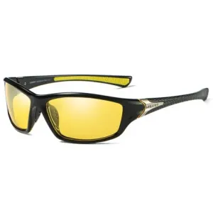 DUBERY George 3 sončna očala, Black & Silver / Yellow #137628