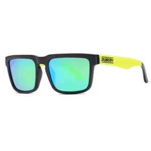 DUBERY Greenfield 5 sončna očala, Black & Black / Green #137647