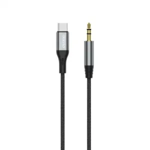 Dudao L11ProT avdio kabel USB-C / 3.5mm mini jack, siva #136654