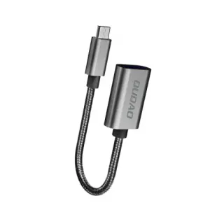 Dudao L15M OTG adapter USB / Micro USB 2.0, siva #136533