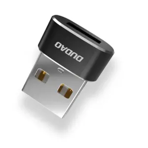 Dudao L16AC adapter USB-C / USB, črna #136616