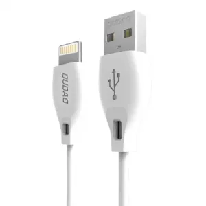 Dudao L4L kabel USB / Lightning 2.1A 2m, belo #136478