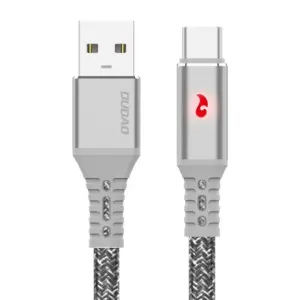 Dudao L7X kabel USB / Lightning 3A 1m, siva #136526