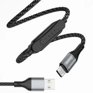 Dudao L7 kabel USB / Micro USB 5A 1m, črna #136608