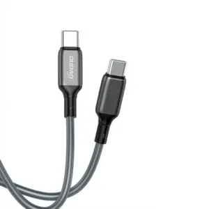 Dudao L5HT kabel USB-C / USB-C PD 100W 1m, siva #136639