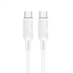 Dudao L5S kabel USB-C / USB-C PD 100W 1m, belo #136578