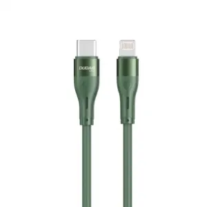 Dudao L6H kabel USB-C / Lightning PD 65W 1m, zelena