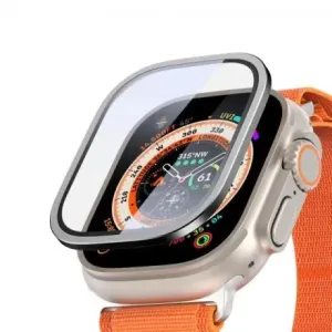Dux Ducis Flas zaščitno steklo za Apple Watch Ultra 49mm, črna