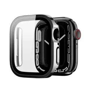 Dux Ducis Hamo ovitek z zaščitnim steklom za Apple Watch 4/5/6/SE 40mm, črna #136957