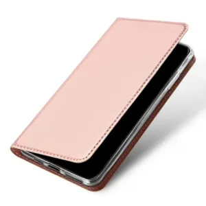 DUX DUCIS Skin Pro usnjeni flip ovitek za iPhone 11 Pro, roza #137518