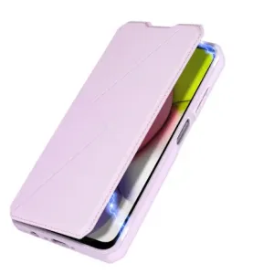 DUX DUCIS Skin X knjižni usnjeni ovitek za Samsung Galaxy A03s, roza #137192