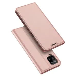 Dux Ducis Skin Pro knjižni usnjeni ovitek na Samsung Galaxy A22 4G, roza #137252