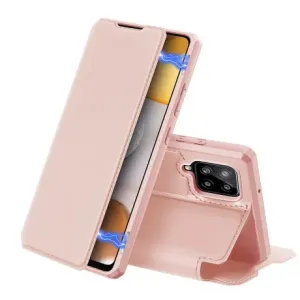 DUX DUCIS Skin X knjižni usnjeni ovitek za Samsung Galaxy A42 5G, roza #137335