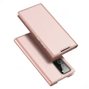 DUX DUCIS Skin X knjižni usnjeni ovitek za Samsung Galaxy Note 20 Ultra, roza #137451