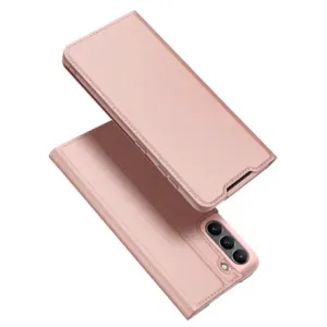 Dux Ducis Skin Pro knjižni usnjeni ovitek na Samsung Galaxy S21 FE, roza #137231