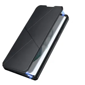 DUX DUCIS Skin X knjižni usnjeni ovitek za Samsung Galaxy S22 Ultra, črna #137156