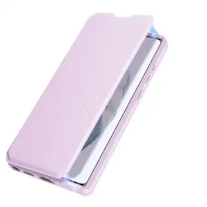 DUX DUCIS Skin X knjižni usnjeni ovitek za Samsung Galaxy S22 Ultra, roza #137157
