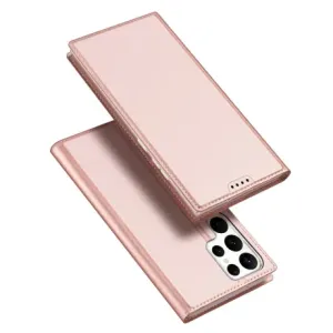 Dux Ducis Skin Pro knjižni usnjeni ovitek za Samsung Galaxy S23 Ultra, roza #136787