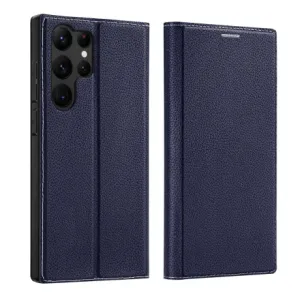 Dux Ducis Skin X2 knjižni usnjeni ovitek za Samsung Galaxy S23 Ultra, modro
