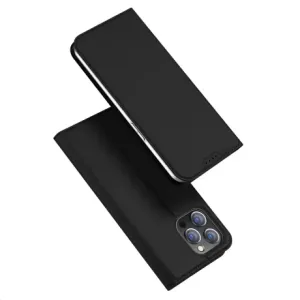 Dux Ducis Skin Pro knjižni ovitek za iPhone 15 Pro Max, črna